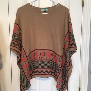 Brown, Pink Karlie Top